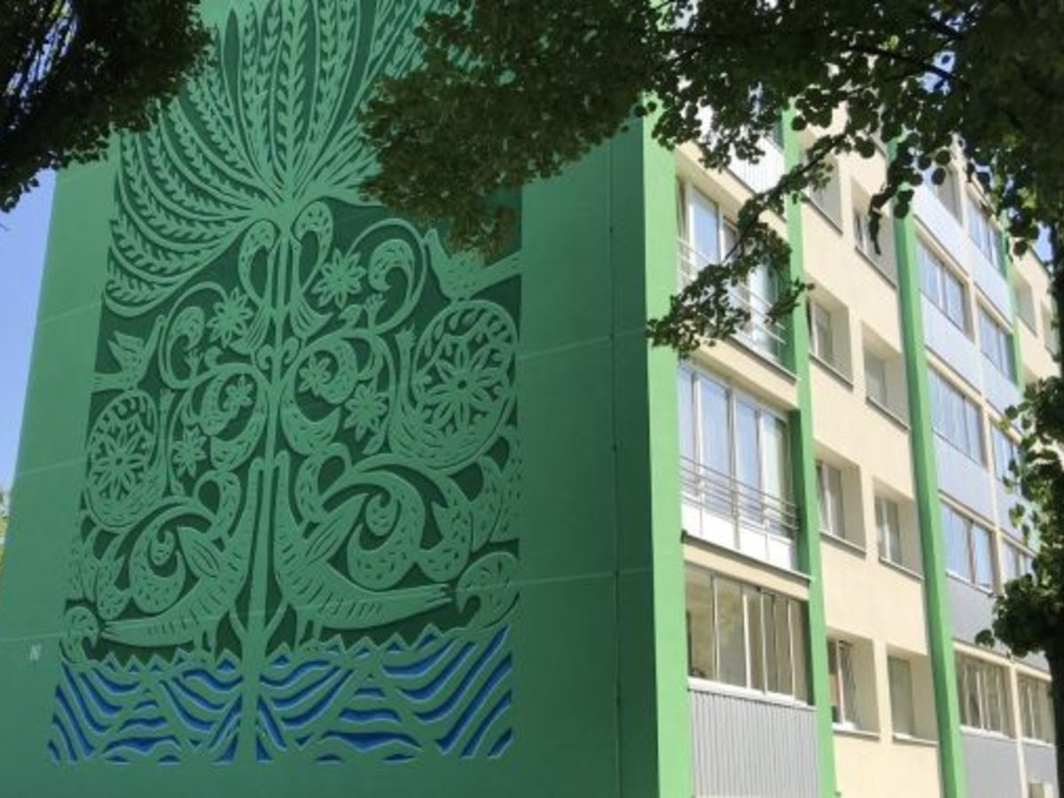 Balsuokime  už modernizuotą daugiabutį namą Marijampolėje, R. Juknevičiaus g. 16