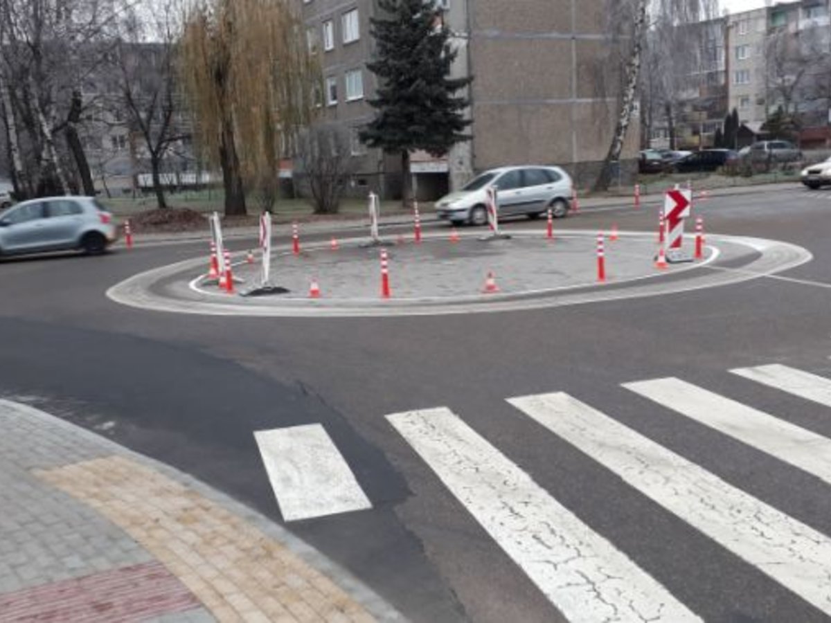 Žiedinės sankryžos prigyja ir Marijampolėje!