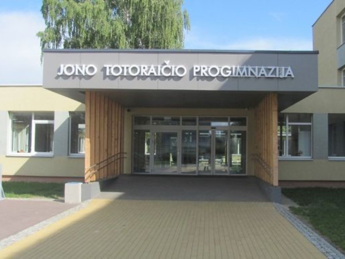 Baigtas įgyvendinti ES fondų investicijų projektas Marijampolės Jono Totoraičio progimnazijoje