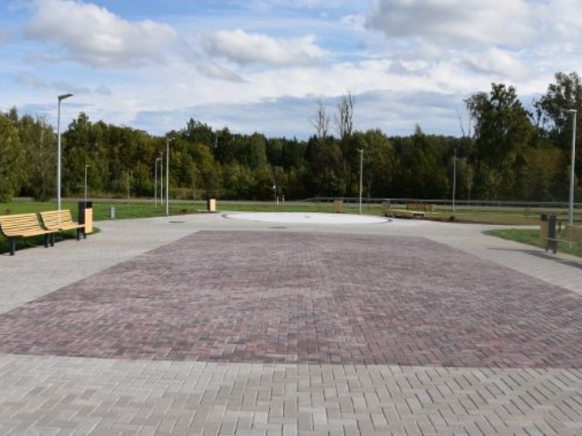 Želsvoje – nauja ir patogi viešoji erdvė