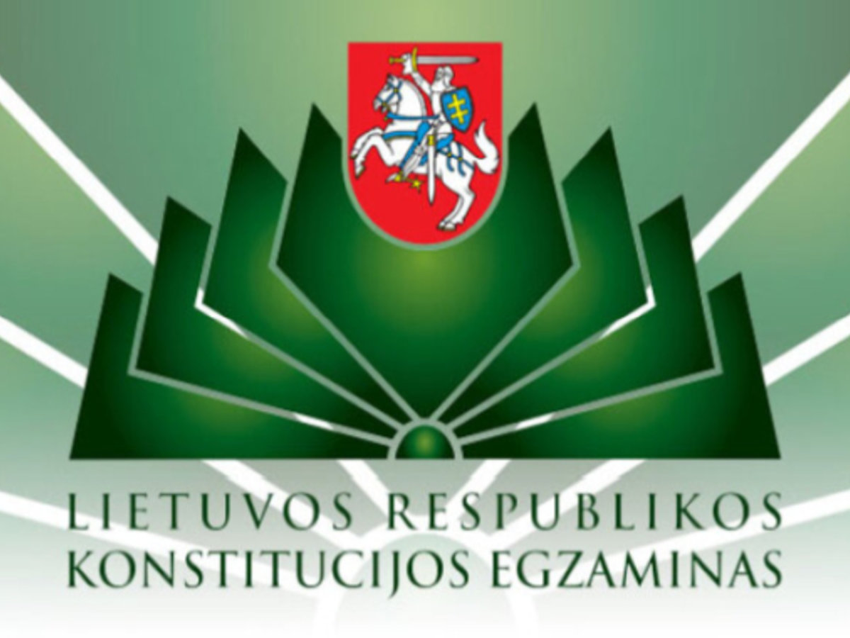 Vyko antrasis Konstitucijos egzamino etapas