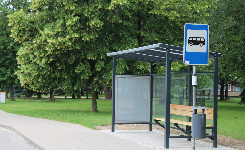 Mieste – dar keturi nauji viešojo transporto laukimo paviljonai