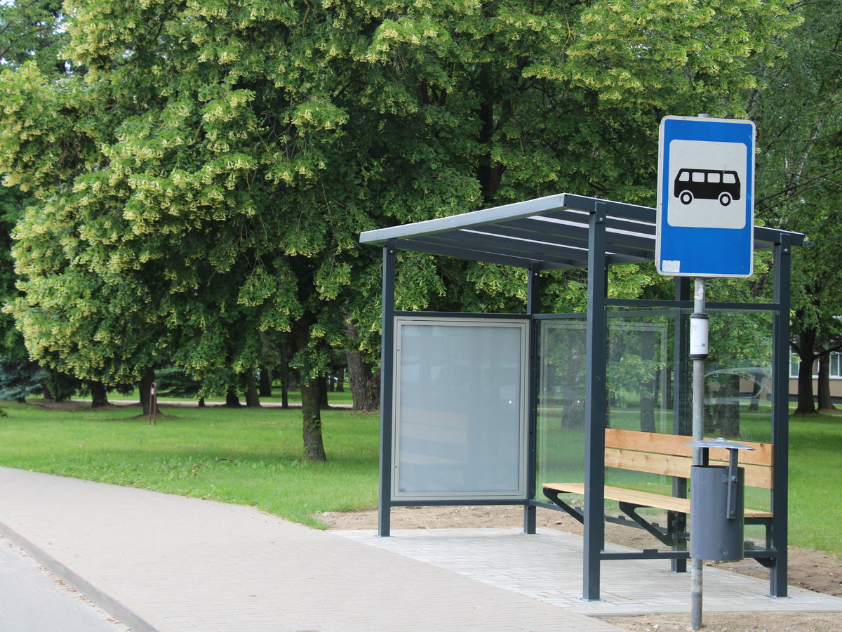 Mieste – dar keturi nauji viešojo transporto laukimo paviljonai