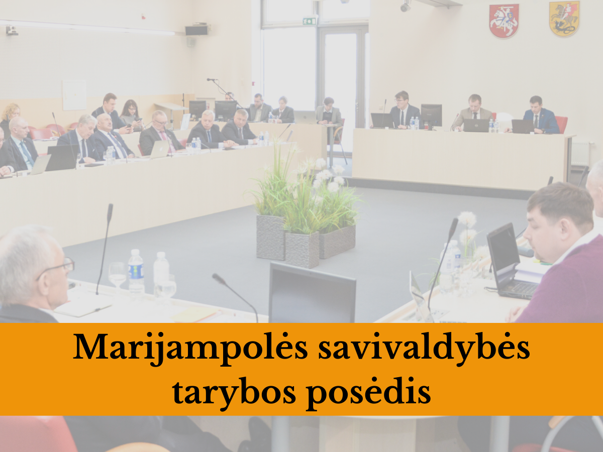 2020-06-15 Marijampolės savivaldybės tarybos posėdis