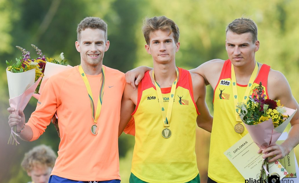 Marijampoliečiai – Lietuvos lengvosios atletikos čempionato prizininkai                