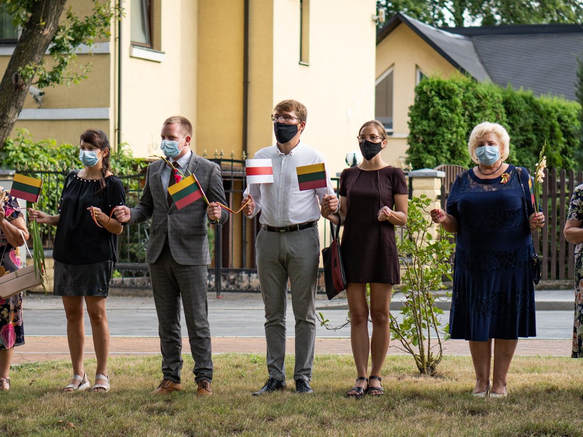 Vakar marijampoliečiai šventė laisvę ir išreiškė palaikymą kaimynams!