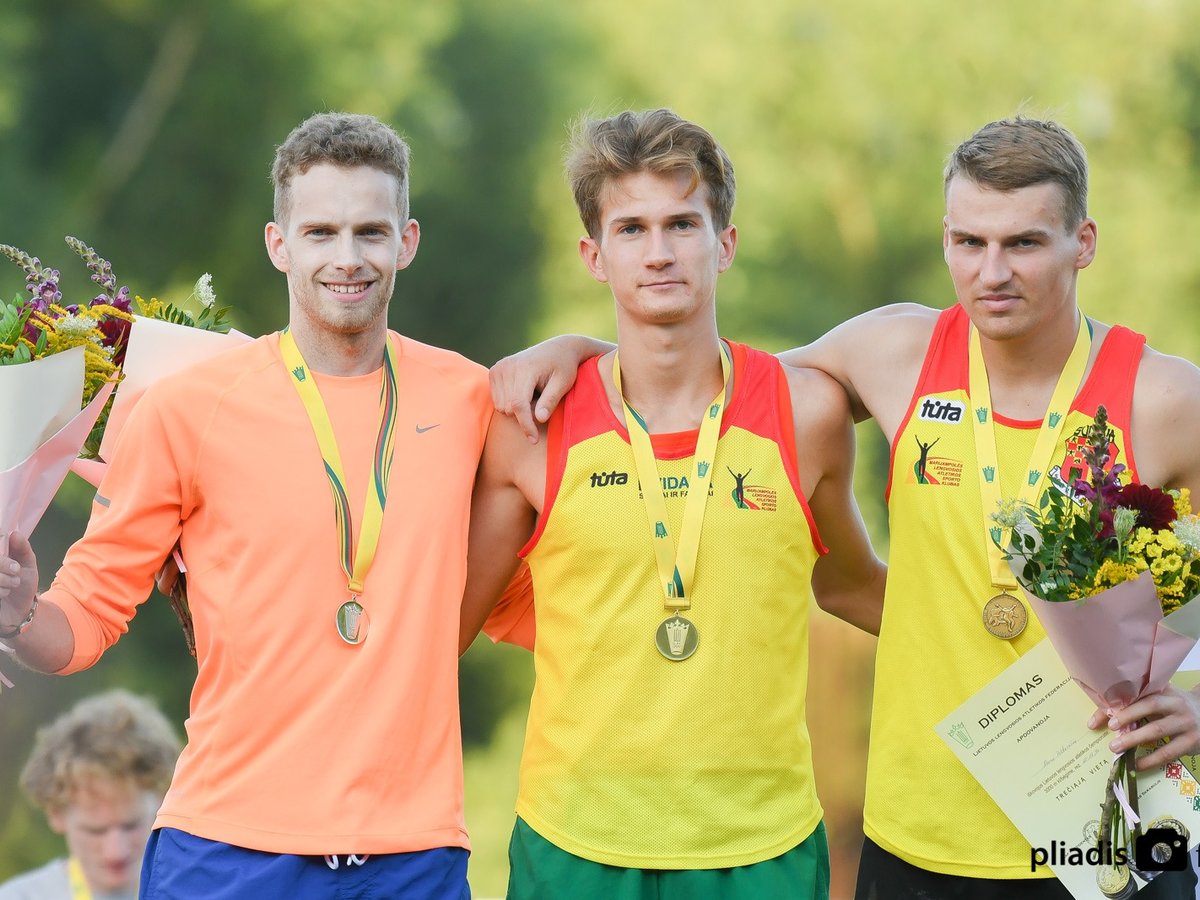 Marijampoliečiai – Lietuvos lengvosios atletikos čempionato prizininkai                
