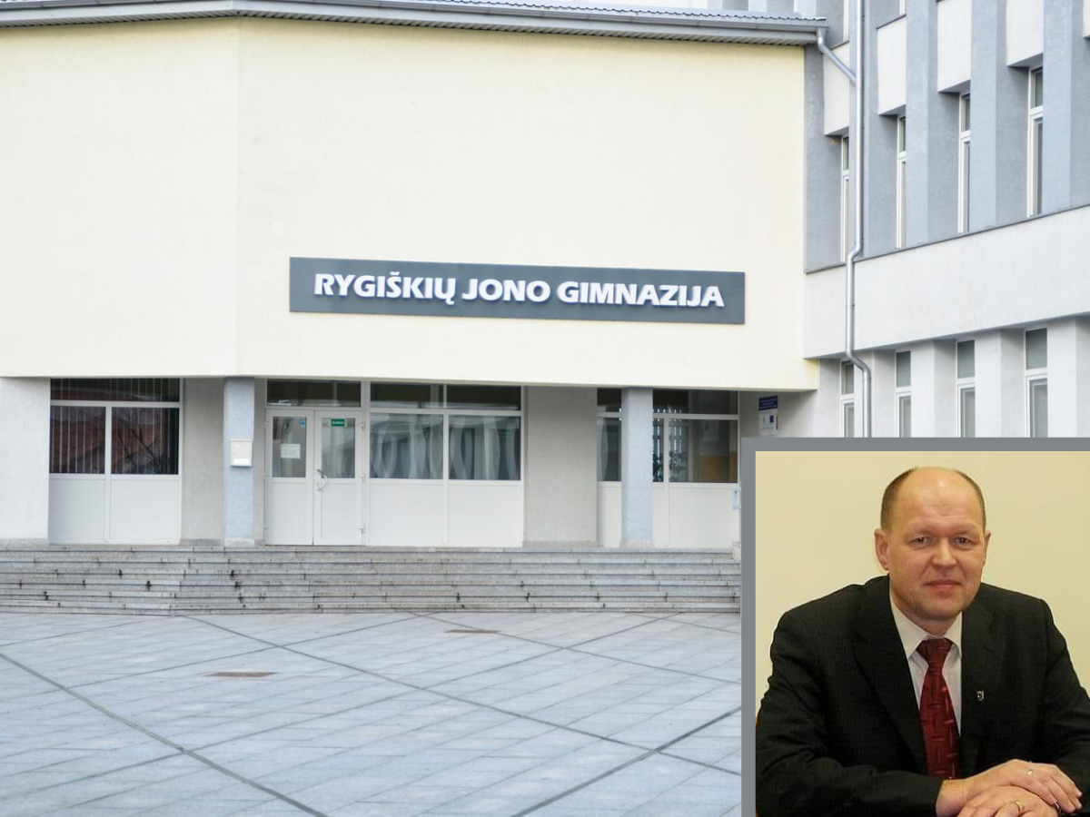 Marijampolės Rygiškių Jono gimnazijai ir toliau vadovaus ilgametis švietimo įstaigos direktorius...