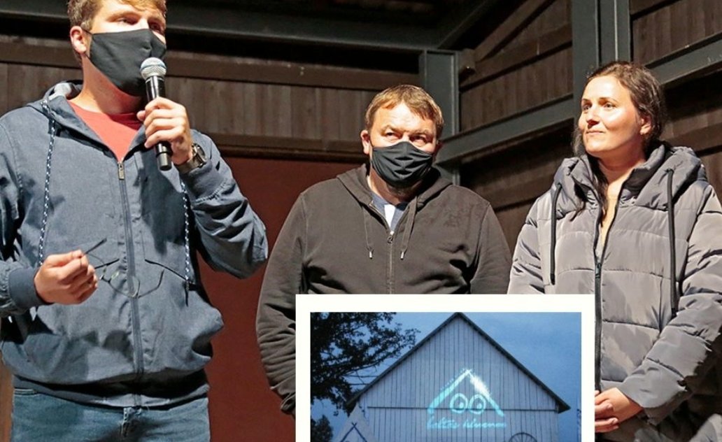 Sugrįžęs „Baltas kluonas“ vėl sukvietė gausybę kino mėgėjų