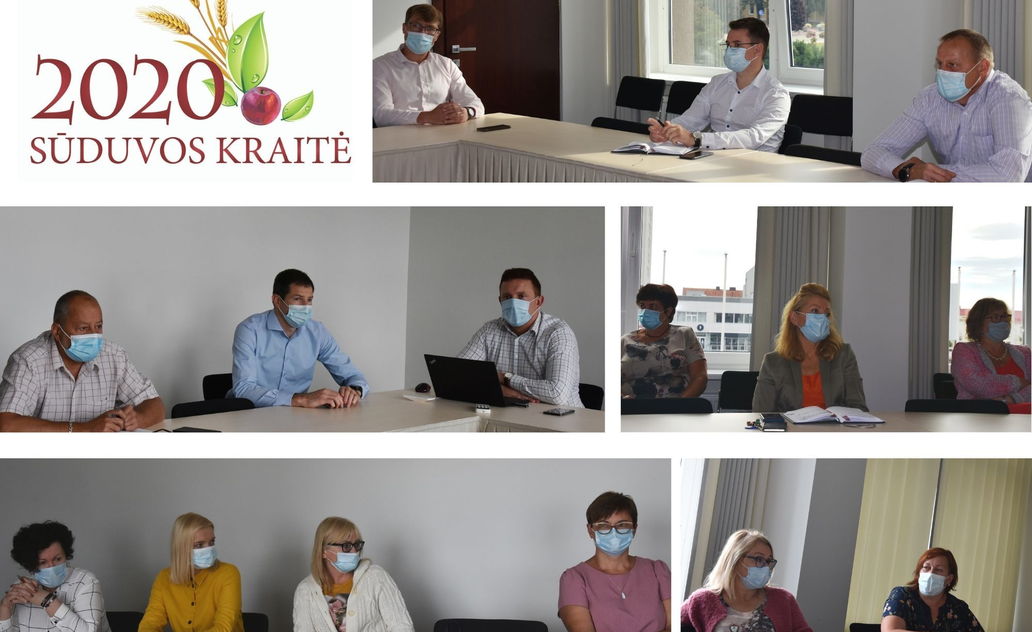 Tartasi dėl jubiliejinės rudens šventės „Sūduvos kraitė 2020“ organizavimo
