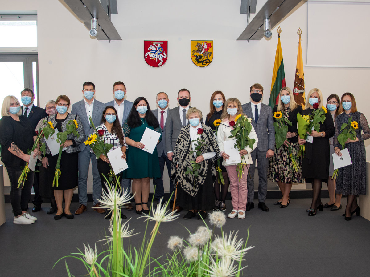 Pagerbti Marijampolės socialiniai darbuotojai