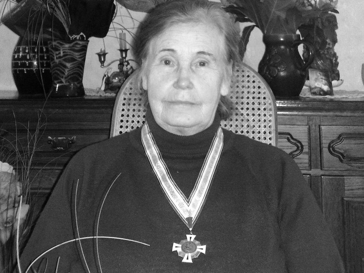 NETEKTIS:  mirė Aldona Sabaitytė-Vilutienė, buvusi politinė kalinė, mokytoja, Tauro apygardos...