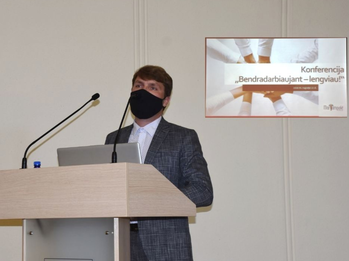 Pirmą kartą organizuota konferencija „Bendradarbiaujant – lengviau!“