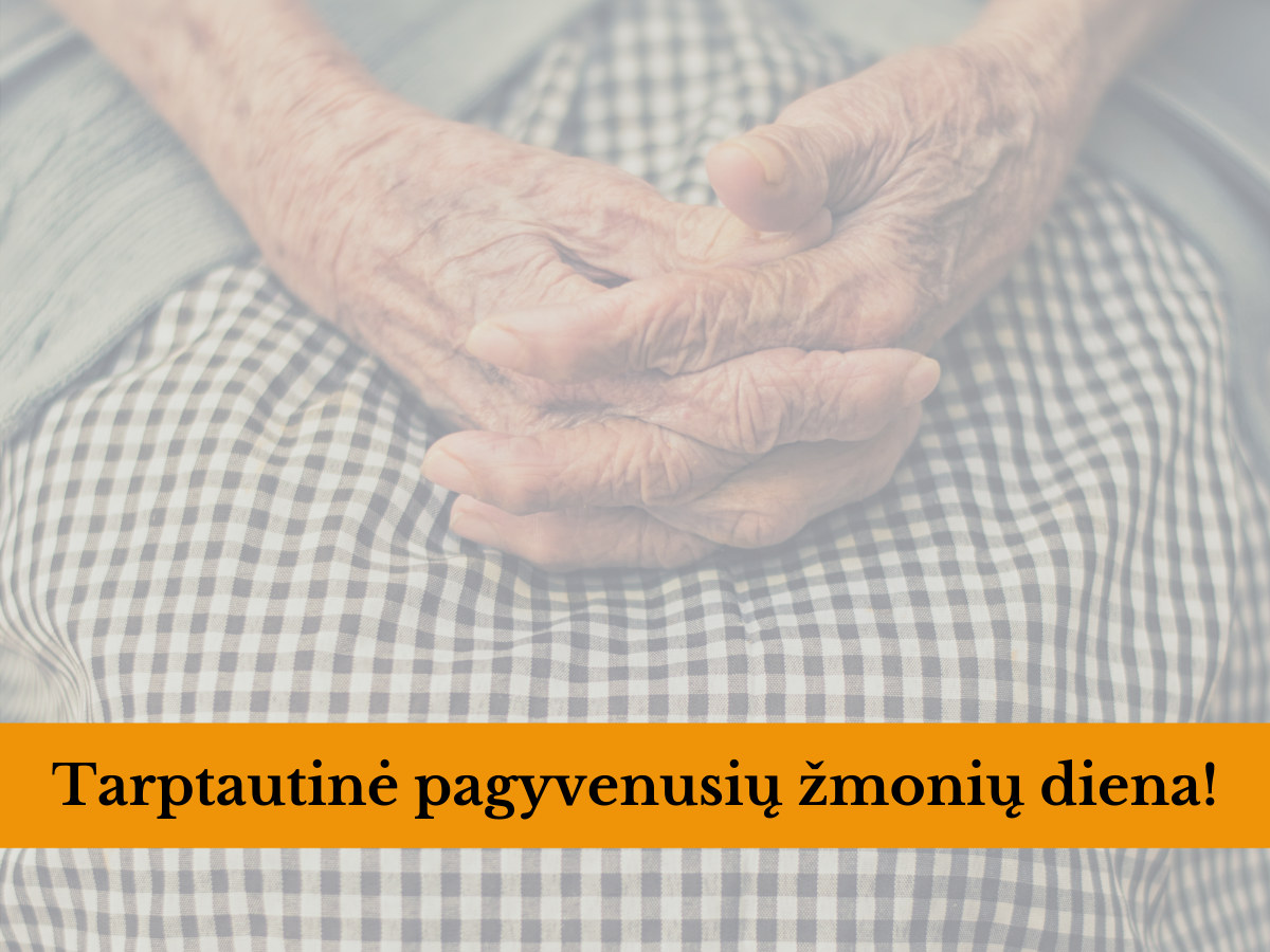Savivaldybės mero sveikinimas Tarptautinės pagyvenusių žmonių dienos proga!