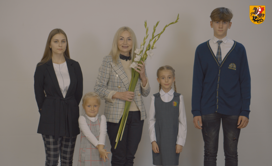 Sveikinimas Tarptautinės mokytojų dienos proga
