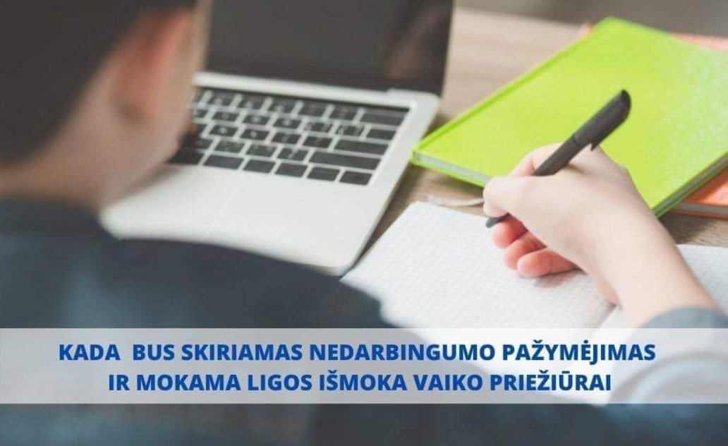 Kokiais atvejais tėvams bus skiriama ligos išmoka vaiko priežiūrai