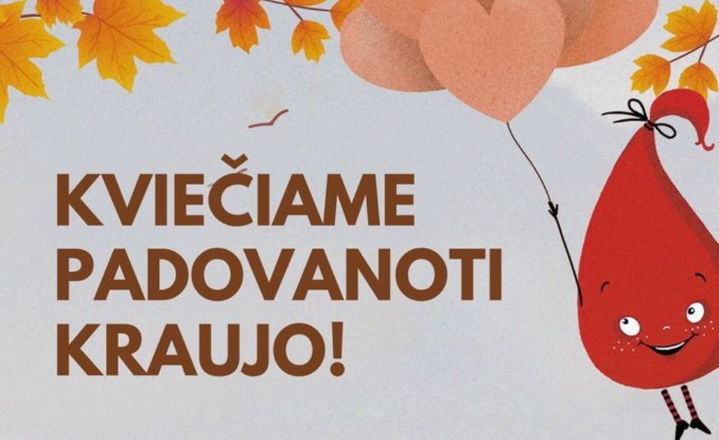  Nacionalinis kraujo centras prašo pagalbos: kritiškai trūksta kraujo