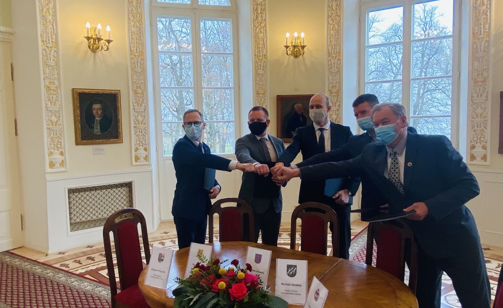 Pasirašyta Marijampolės regiono plėtros tarybos steigimo sutartis