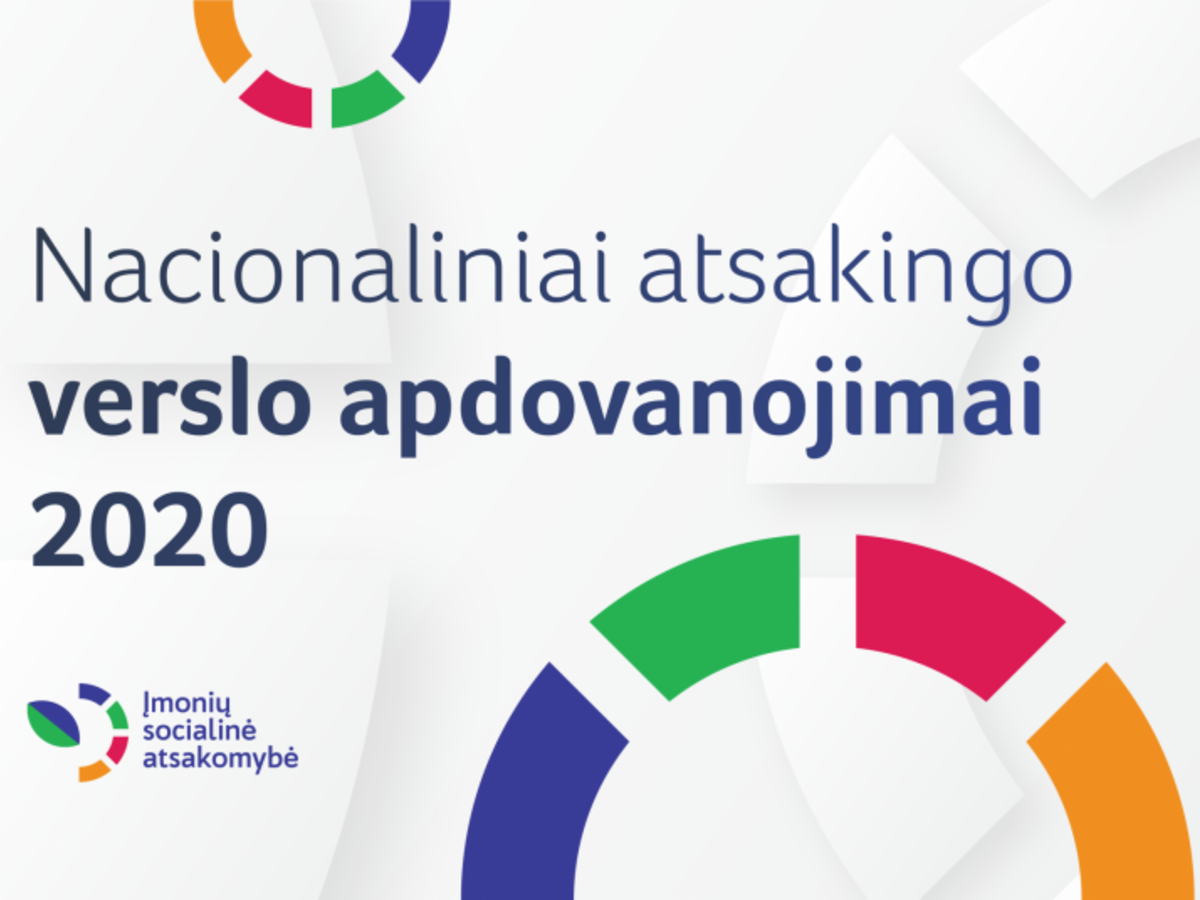  Nacionalinių atsakingo verslo apdovanojimų konkursas – pratęstas