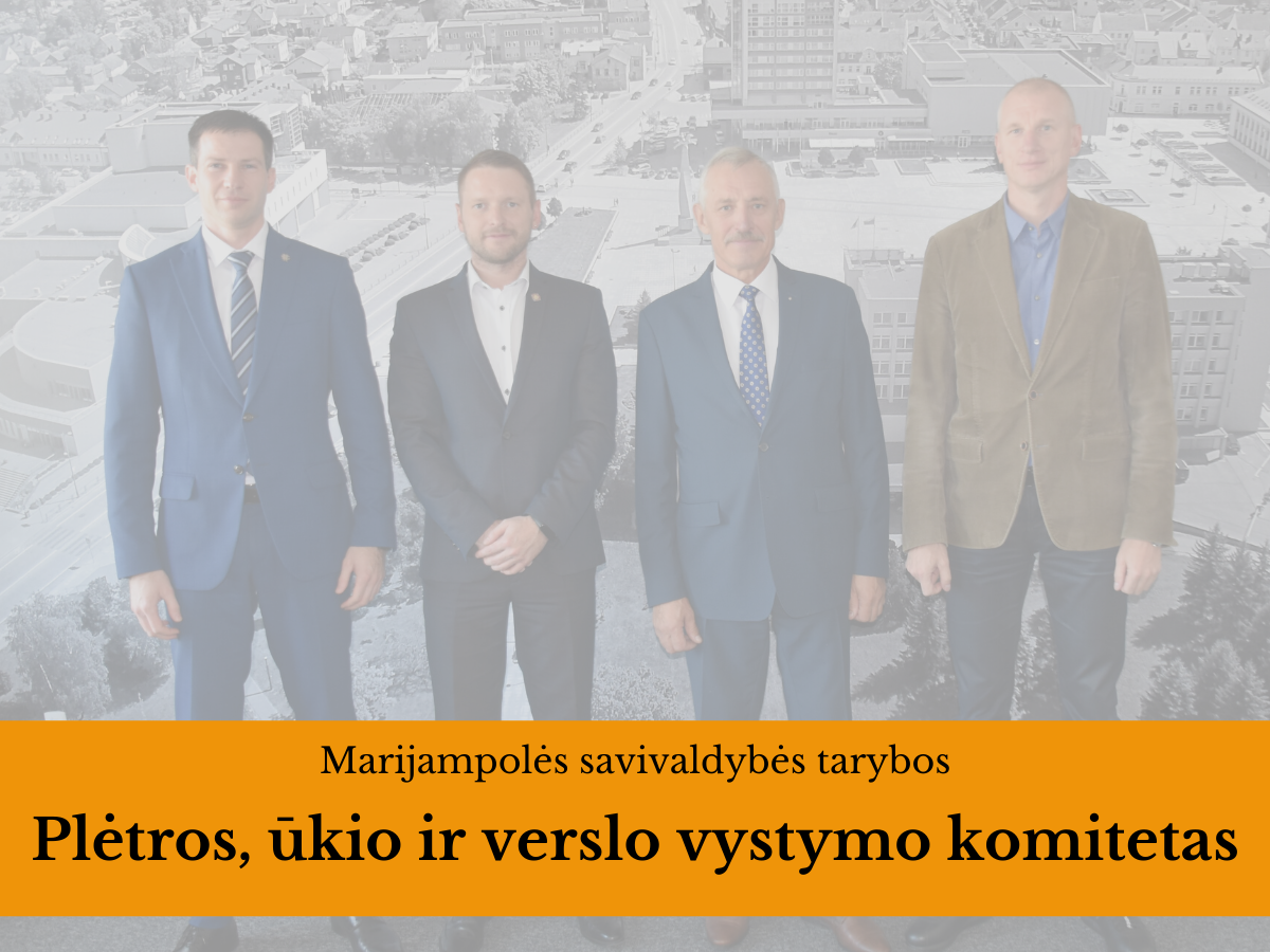 2020-11-24 Marijampolės savivaldybės Tarybos plėtros, ūkio ir verslo vystymo komiteto posėdis