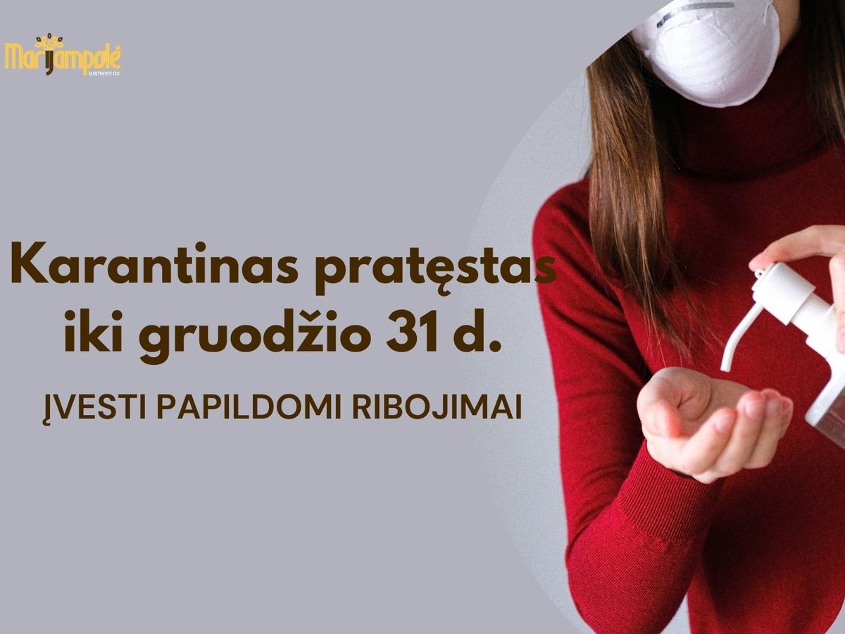 Vyriausybė pratęsė ir sugriežtino karantiną: kas keisis nuo rytojaus