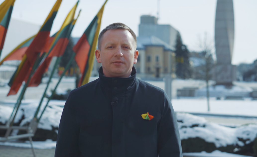 Marijampolės savivaldybės mero Povilo Isodos sveikinimas Lietuvos nepriklausomybės atkūrimo...