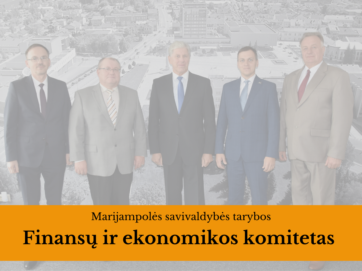 2021-03-24 Marijampolės savivaldybės tarybos Finansų ir ekonomikos komiteto posėdis