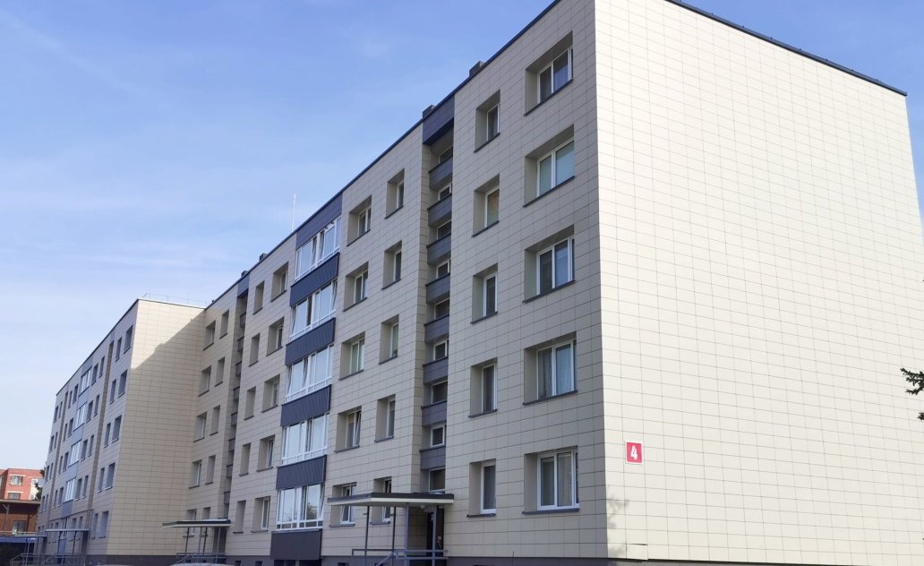 Daugiabučių namų renovacijos procesas Marijampolėje nelėtėja