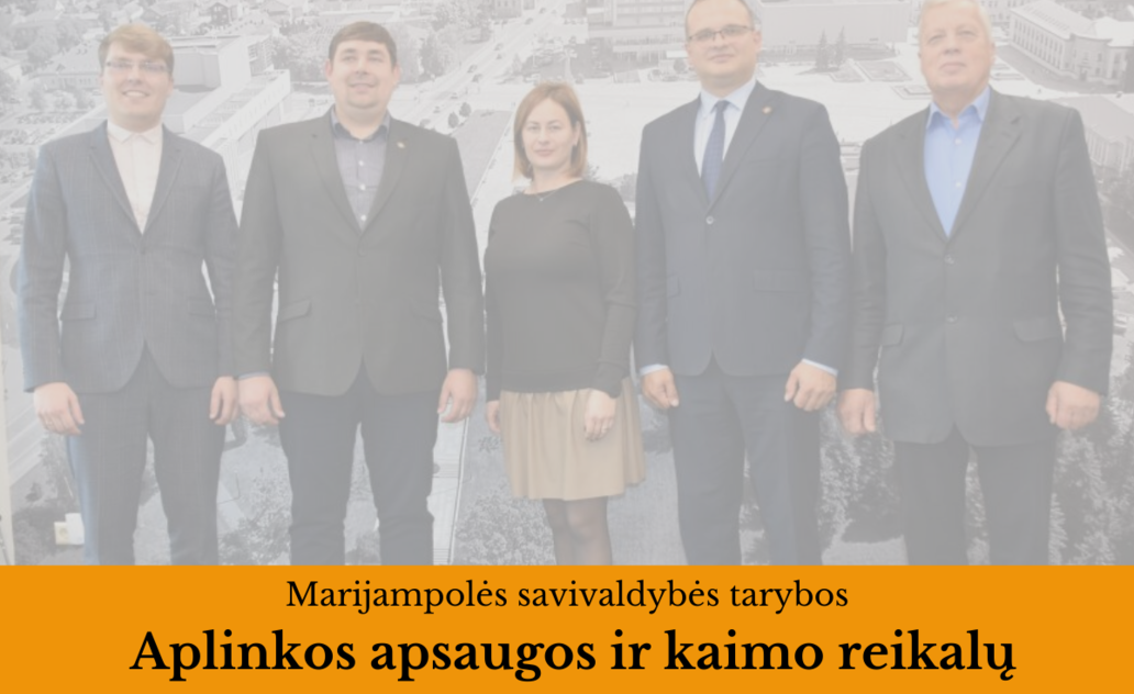 2021-05-03 Marijampolės savivaldybės tarybos Aplinkos apsaugos ir kaimo reikalų komiteto posėdis