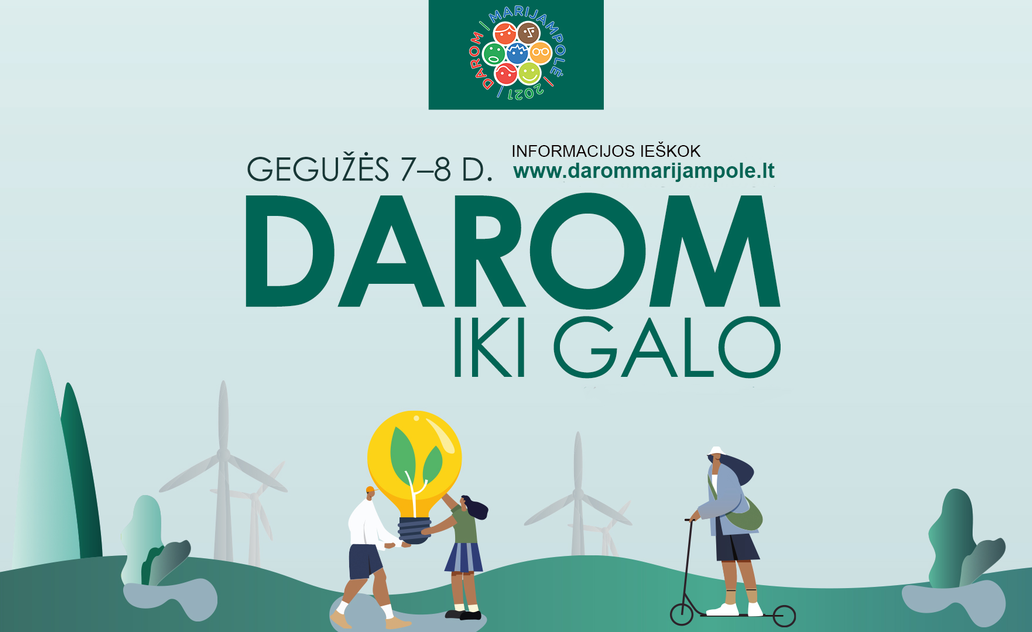 Akcija „Darom“ sugrįžta į Marijampolę!