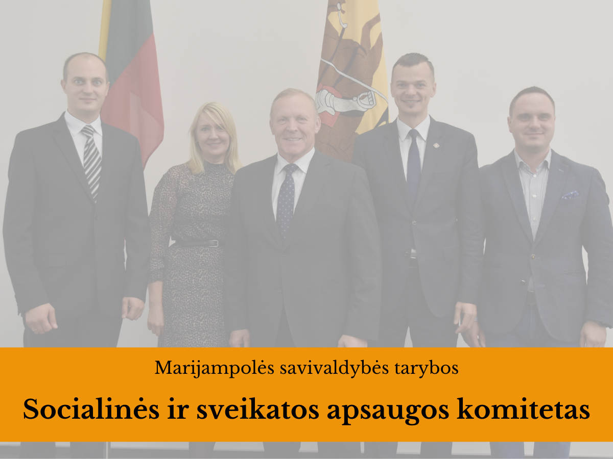 2021-04-21 Marijampolės savivaldybės tarybos Socialinės ir sveikatos apsaugos komiteto posėdis