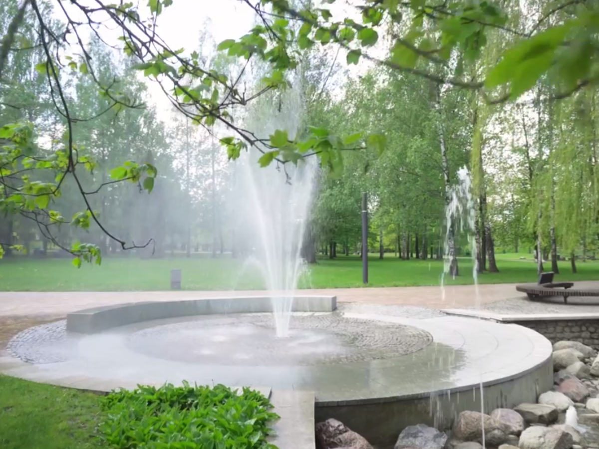 Šiandien pradedame fontanų vasaros sezoną!