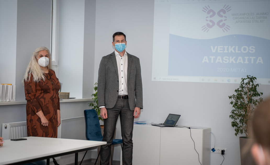 Padėka Marijampolės jaunimo organizacijų tarybai „Apskritas stalas“