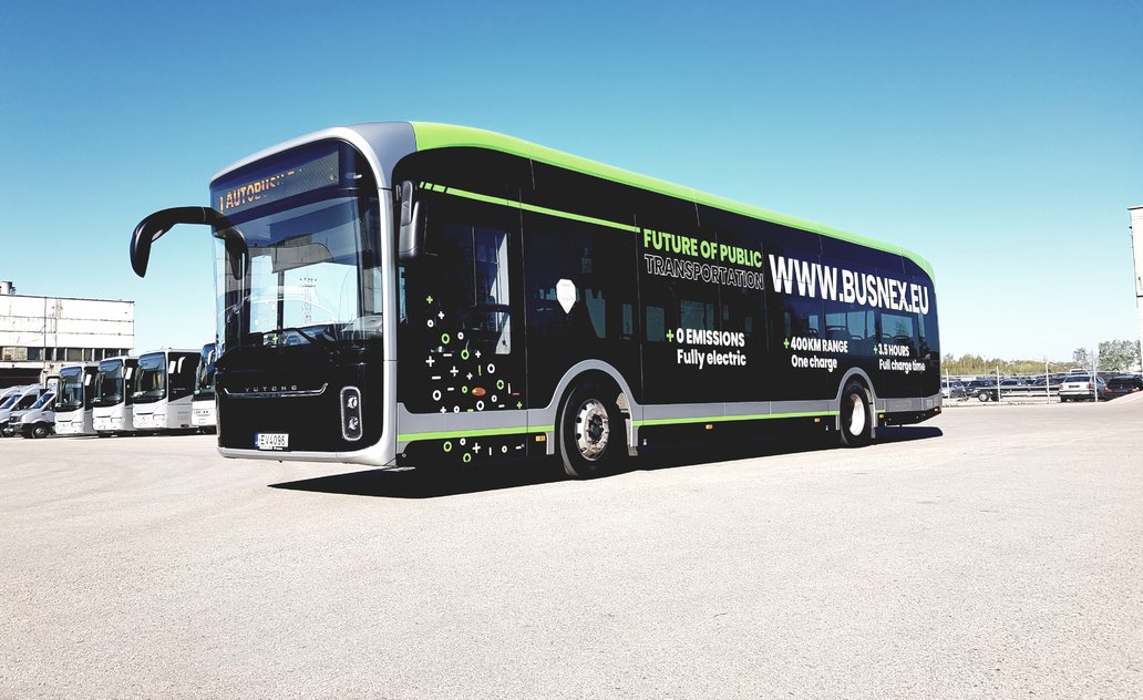 Marijampolės mieste bandomas elektrinis autobusas