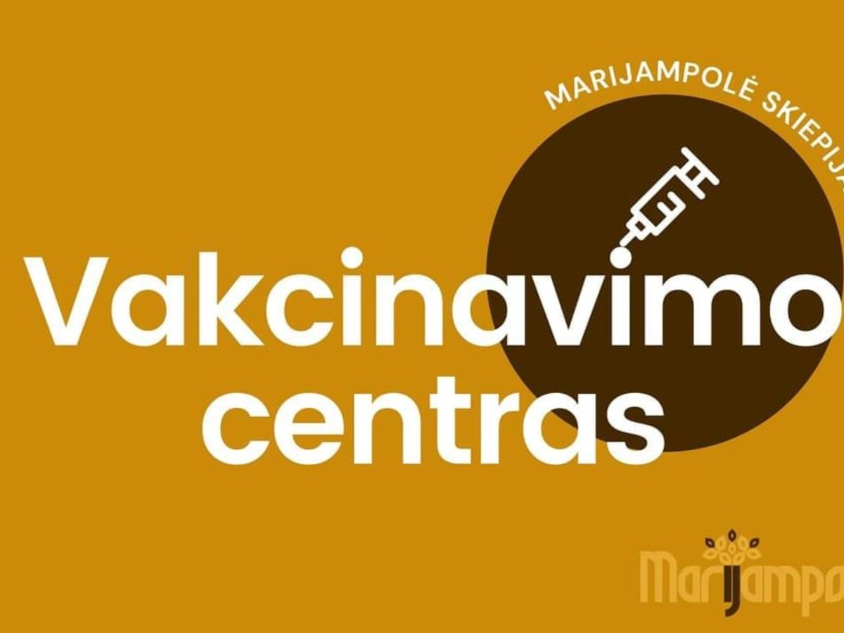 Svarbi informacija marijampoliečiams: startuoja elektroninė vakcinavimo registracija 