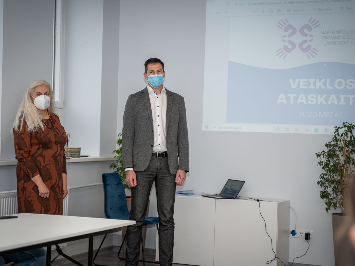 Padėka Marijampolės jaunimo organizacijų tarybai „Apskritas stalas“