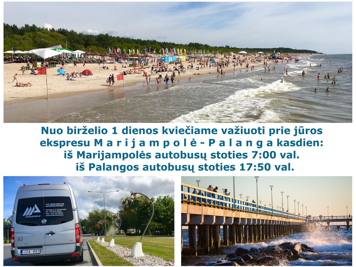 Atnaujinami tolimojo susisiekimo maršrutai, nuo birželio 1 d. galite vykti į Palangą