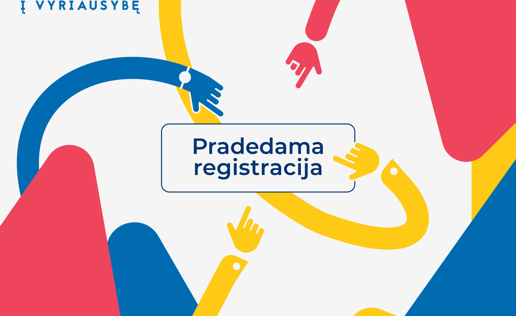 Pradedama registracija į projektą „Moksleiviai – į Vyriausybę 2021“