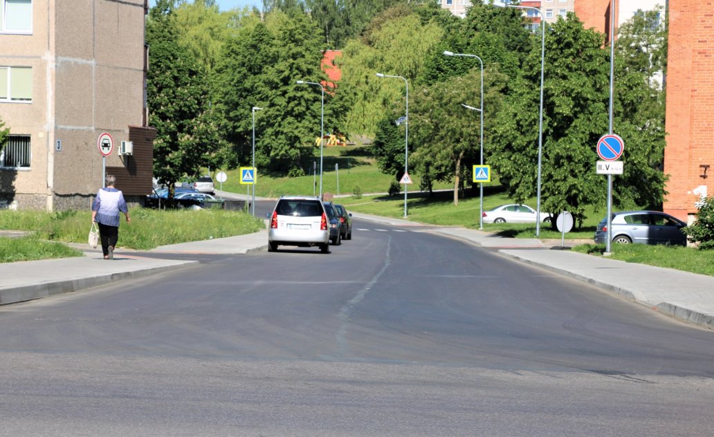 Infrastruktūros atnaujinimas Uosupio gatvėje jau finišo tiesiojoje