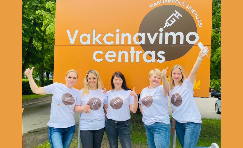 Marijampolė  skiepijasi  ir skelbia originalią akciją: pasiskiepijusių laukia dovanų lietus