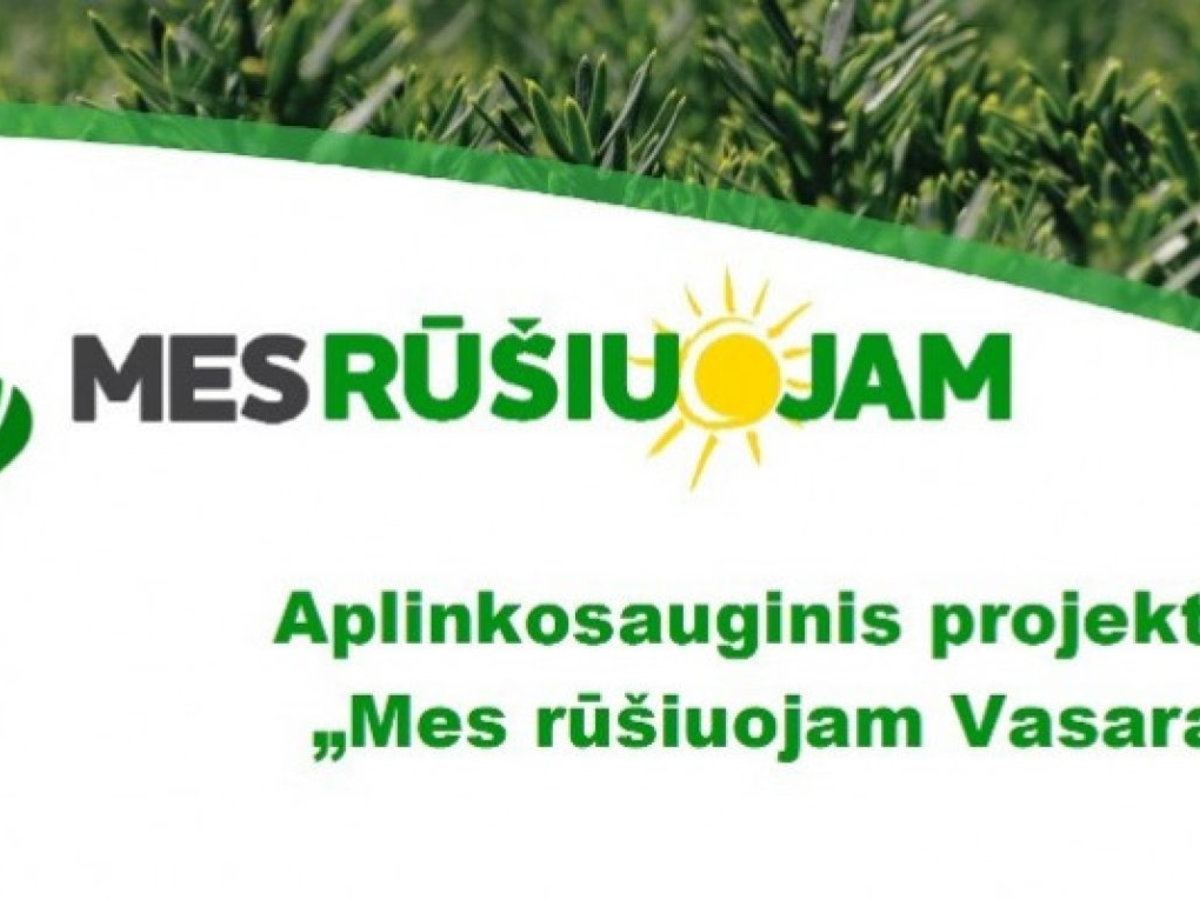 Aplinkosauginis projektas „Mes rūšiuojam. Vasara“ kviečia mažinti atliekas bendruomeniškai