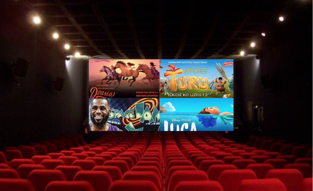 „Spindulio“ kino teatre nuolaidos Šeimos kortelės turėtojams
