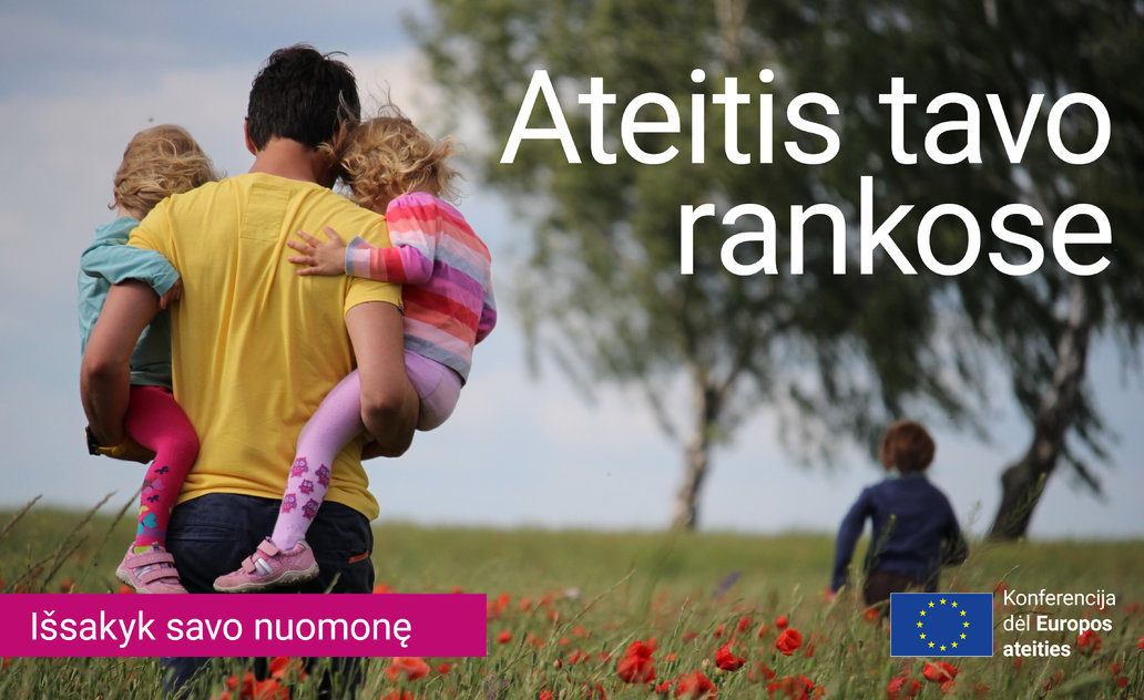 Kvietimas dalyvauti kuriant Europos ateities viziją 