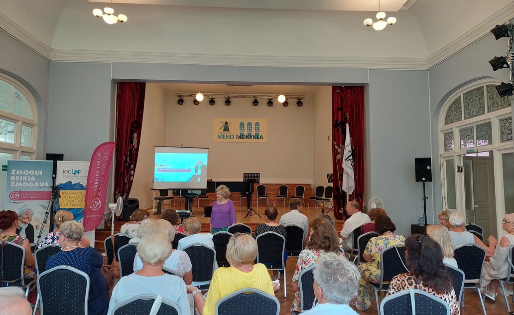 „Sidabrinė linija“ skleidžia savanorystės idėją Marijampolėje