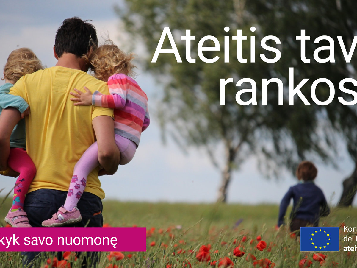 Kvietimas dalyvauti kuriant Europos ateities viziją 