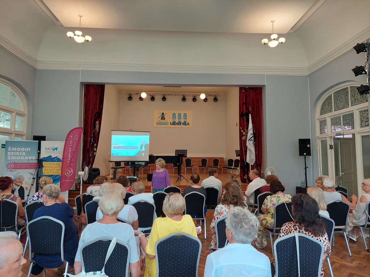 „Sidabrinė linija“ skleidžia savanorystės idėją Marijampolėje