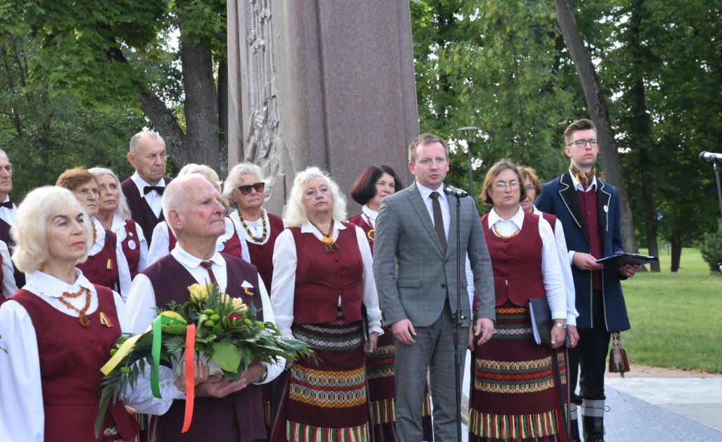 Marijampoliečiai minėjo Baltijos kelio dieną