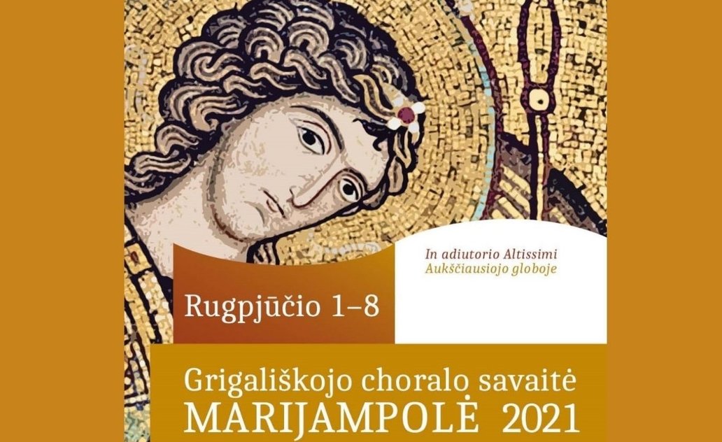 Grigališkojo choralo savaitė Marijampolėje: vasaros stovykla, studijos, liturgija ir koncertai