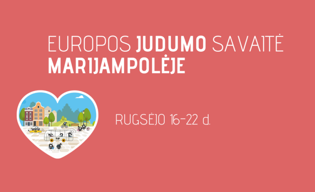 Europos judumo savaitė kviečia judėti tvariai