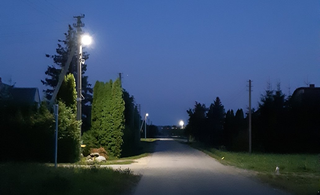 LED gatvių apšvietimas ir kaimiškosiose seniūnijose 